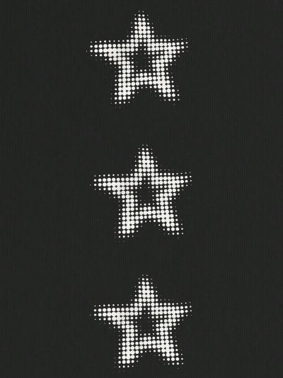 Rat Studio Large Size High-waisted Long Loose Five-pointed Star Pattern Sweatpants