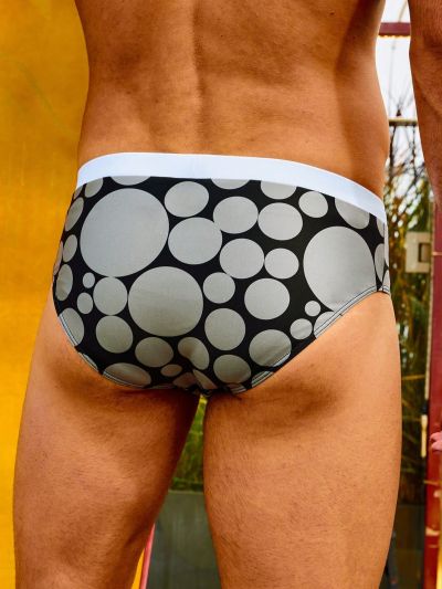 Men's Geometric Printed Swim Trunks