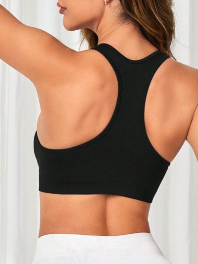 Yoga Basic Seamless Yoga Sports Bra/Chest Wrinkles/Deep V-Neck Sexy Style/Suitable For Sports And Daily Wear