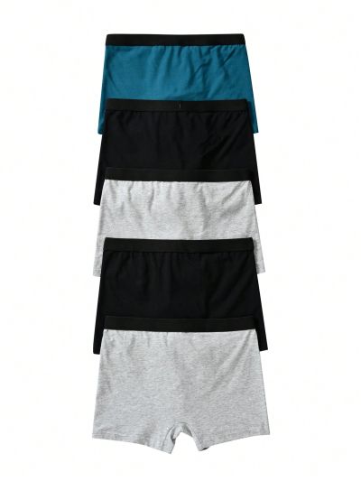 Tween Boy 5pack Letter Graphic Boxer Brief