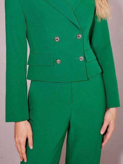 MOTF PREMIUM LAPEL NECK DOUBLE BREASTED BLAZER