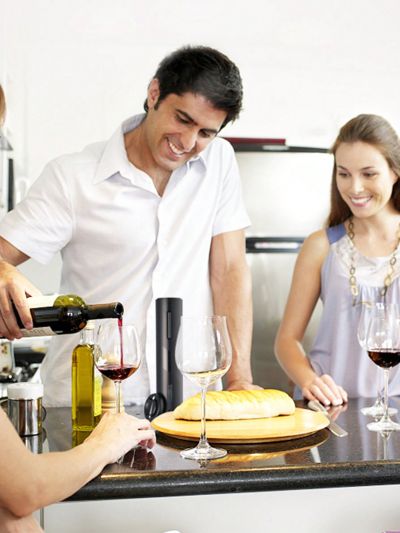 1pc Electric Wine Opener, Automatic Corkscrew, Battery Powered Bottle Opener, Perfect Gift For Wine Lovers, Birthday, Wedding, Christmas, Halloween, Thanksgiving