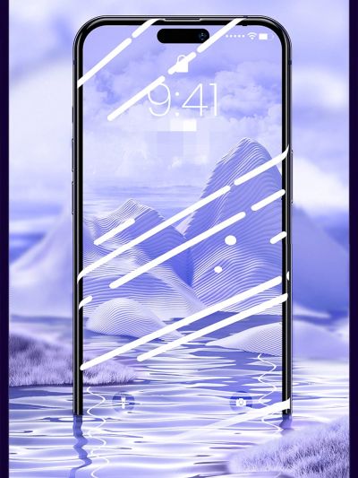 Tempered Glass Screen Protector Compatible With iPhone