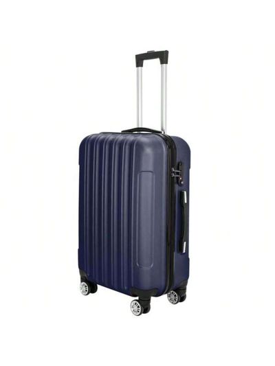 3 Piece Set Luggage Suitcase, Hard Shell Carry-On Luggage with TSA Lock, Multifunctional 3-in-1 Storage Suitcase for Traveling