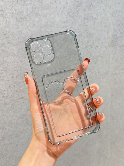 Clear Card Slot Phone Case