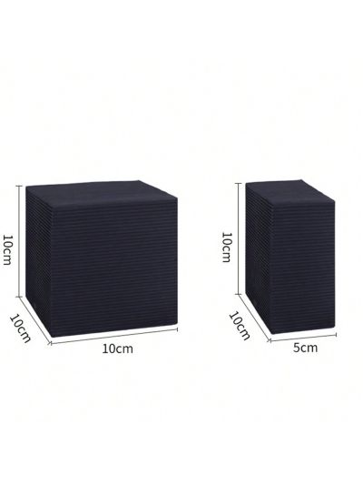Activated Carbon Aquarium Filter, Cube Honeycomb Structure Charcoal Deodorant Fish Tank Water Purifier Activated ​Charcoal Cubes for Pools Water Purification
