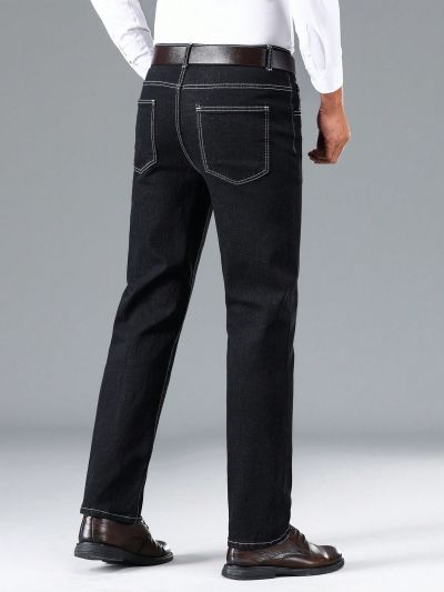 Manfinity Homme Men's Straight Leg Jeans