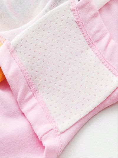 4pcs Young Girls' Cute Printed Boxer Shorts