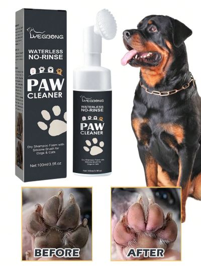 1pc Random Pet Claw Cleaner, Deep Cleansing For Dog And Cat Paws, Foot Pad Care