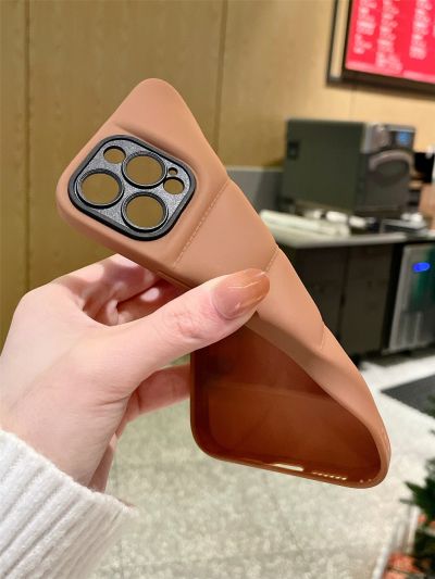 Plain Puffer Phone Case