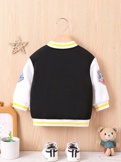 Baby Basketball Number Pattern Sport Jacket