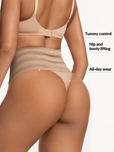 SHEIN SHAPE Women'S High Elasticity Body Shaping Undergarment Pants