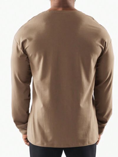 In My Nature Men's Drop Shoulder Outdoor T-shirt With Letter Print