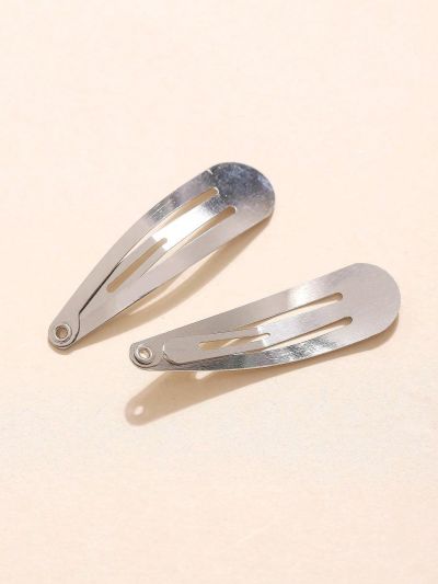30pcs/set Simple Metallic Bb Hair Clip