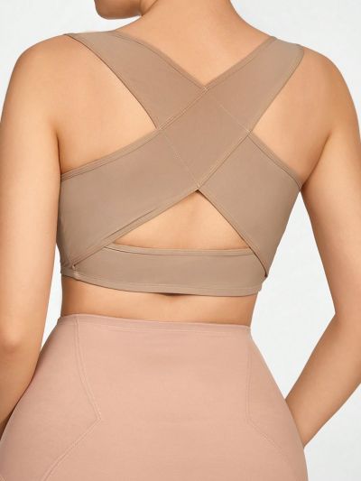 Solid Wireless Shapewear Bra