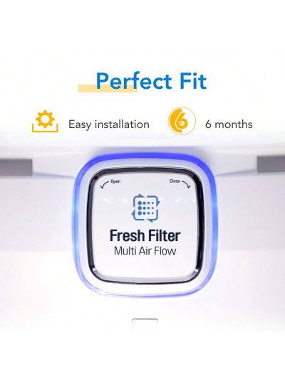 Refrigerator Air Filter AF004 Replacement for LG LT120F, Kenmore Elite 469918, 9918, ADQ73214402, ADQ73214404, ADQ73334008, 3PACK