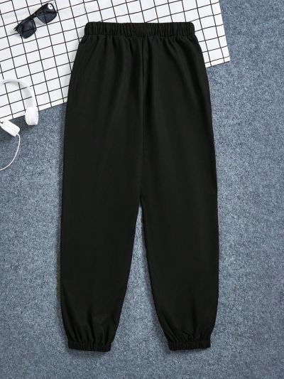 SHEIN Teen Boys' Casual Loose-Fit Jogger Pants