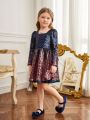 SHEIN Kids CHARMNG Young Girls Partywear for Christmas