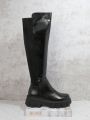 Women's Black Knee-high Boots