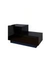 P2 Grade 15mm Led Nightstand 2 Drawer Bedside End Table Bedroom