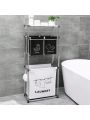 Laundry Hamper 3 Tier Laundry Sorter with 4 Removable Bags for Organizing Clothes, Laundry, Lights, Darks,Three hooks