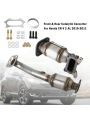 Front & Rear Catalytic Converter Fit For Honda CR-V 2.4L 2010-2011