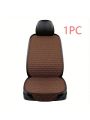 Car Seat Cover Flax Seat Protect Cushion Automobile Backrest Cushion Pad Covers Mat Four Seasons Universal for all seasons