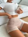 Women'S Lace Patchwork Shapewear Bottoms