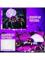 Costway 3.5 FT Wall Inflatable Spider Halloween Holiday Decor with Multi-Color Lights