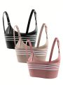 SHEIN Maternity Striped Comfortable Underwear (3pcs/Set)