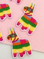 5pcs Alpaca Embroidered Patch