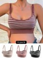SHEIN Maternity Striped Comfortable Underwear (3pcs/Set)