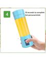 Personal Portable Blender,Mini Juice Blender, USB Rechargeable Small Size Blender For Smoothies And Shakes,Mini Juicer Cup Travel 380ml, Juice, Milk,5Colors Available