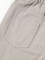Boys' Flap Pocket & Side Stripe Cargo Pants, For Children (ages 8-16)