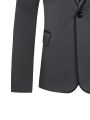 Men's Single Button Suit And Trouser Suit