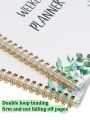 Weekly Goals Schedule Planner Checklist Notebook Organizers Habit Tracker,Perfect School or Office Supplies