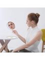 L197 White 5x Magnification Makeup Mirror For Beauty