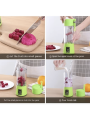 1 Piece Wireless Portable Blender, USB Rechargeable Mini Juice Blender Suitable For Juice Shakes And Smoothies, Juice, Milk, Fruit And Vegetable Mini Juicing Cups