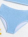 Baby Swimsuit Unisex Style Two Piece Swimwear, Made With Soft Textured Ribbing Fabric