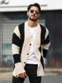 Men's Color Block Cardigan