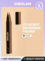 SHEGLAM Eye Affinity Waterproof Eyeliner Sweatproof Matte Eyeliner Pencil Ultra-Fine No Smudge Long Lasting Black Eyeliner Professional Eye Make Up