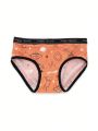 Tween Girls' 4pcs/Set Cartoon Pattern Triangle Underwear