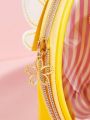 SHEIN X Cardcaptor Sakura Small Cute Makeup Bag, Yellow