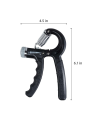 Hand Grip Strengthener, Forearm Exerciser, Handheld Gripper, Hand Strengthener Equipment, Black