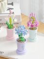 1set teenagers Flower Shaped Building Block Toy