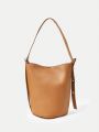 SHEIN BIZwear Minimalist Bucket Bag For Work