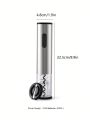 1pc Metal Automatic Wine Bottle Opener, Household Electric Wine Opener