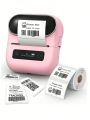 Phomemo M220 Thermal Bluetooth Label Makers - Wireless Thermal Label Maker for Address, Labeling, Mailing, File Folder Label, Office Supplies Organizing, Easy to Use, Portable Sticker Label Printer with 1 Roll Labels