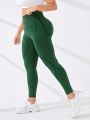 Yoga Basic Plus Size Sports Leggings