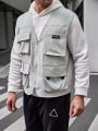 Manfinity LEGND Men's Plus Size Woven Leisure Vest